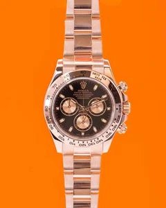 Rolex Cosmograph Daytona 40mm 116505 Rose Gold Black Dial 2015 - Picture 1 of 8