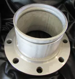 Ty Mechanical 441604A40 - 6" 8-Hole Grooved 304L Stainless Steel Flange Adapter - Picture 1 of 7