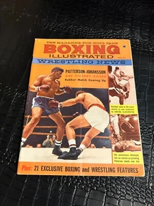 Revista Boxing Illustrated septiembre 1960 - Johansson vs Patterson - Imagen 1 de 1