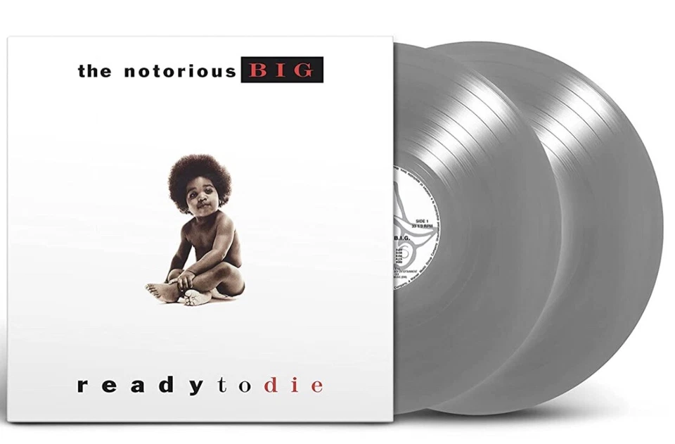 The Notorious B.I.G - Ready to Die Exclusive Limited Silver Colored Vinyl 2 LP - Image 1 of 1