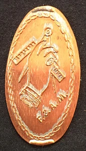 F. & A. M. Centavo alargado en un centavo D 1999 (EL-46) - Imagen 1 de 2