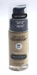 Revlon Colorstay Foundation / Combination Oily Skin Matte Finish / #150 Buff - Picture 1 of 4