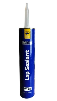 HENRY Single-Ply Roofing Waterproof Lap Sealant (White) 11 oz. - Image 1 of 2