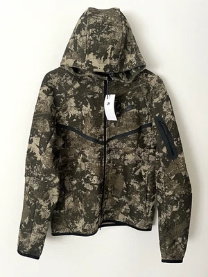 Nike Tech Fleece Windrunner Hoodie Men's Small Camouflage Camo HV5055-276 ($145) - Image 1 of 4