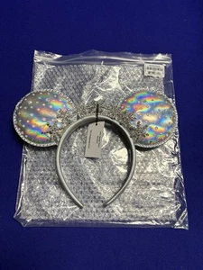 2025 Baublebar Disney Christmas Holiday Snowflake Minnie Ears Headband New - Foto 1 di 12