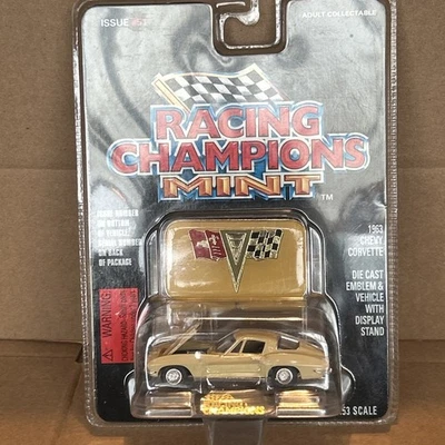 Novo 1996, 1963 Chevy Corvette Racing Champions 'Edição Perfeita' Edição #51 - Imagem 1 de 4
