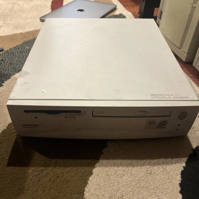 Vintage Compaq DeskPro Pentium II 450 MHz Retro Gaming Small Form ￼win Xp - Image 1 of 4