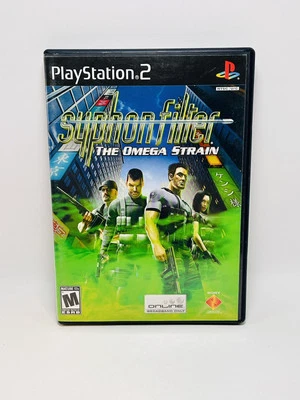 Syphon Filter The Omega Strain PS2 PlayStation 2 - Game & Case - Image 1 of 4