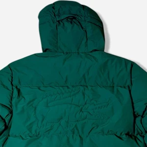 Chaqueta acolchada Lacoste Puffer para hombre S verde repelente al agua *NECESITA REPARACIÓN* BH3522 - Imagen 1 de 19