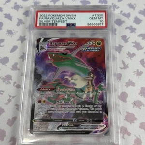 PSA 10 Rayquaza VMAX Trainer Gallery TG20/TG30 SWSH Silver Tempest English 1 - Bild 1 von 4