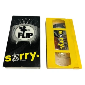 FLIP Sorry Skateboarding Video VHS 2002 Saari Appleyard Boulala Rowley Penny - Picture 1 of 5