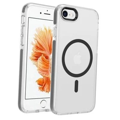 Funda magnética mejorada para iPhone SE iPhone SE3/SE2/8/7 3 en 1 - Negra Foto 1 de 4