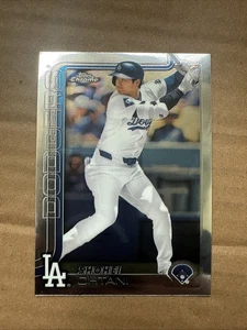 2025 Topps Chrome Baseball Shohei Ohtani #1 Los Angeles Dodgers - Picture 1 of 2