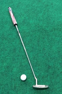 ODYSSEY Putter & neuer SUPER STRIKE Griff, gefrästes Face, DF990 Odyssey Schaft 36" RH - Bild 1 von 14