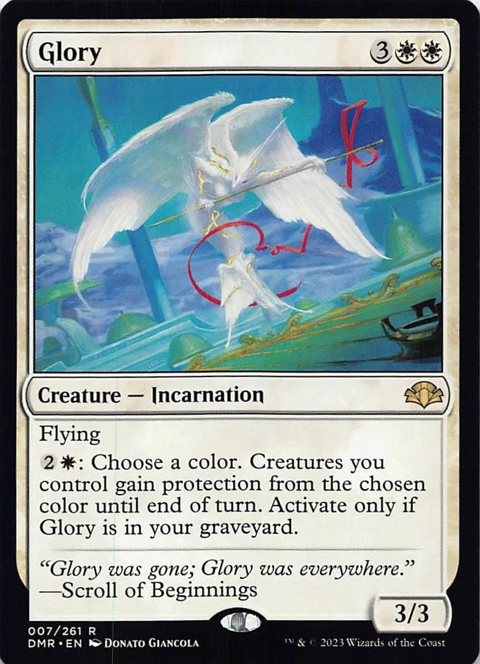 Glory R Dominaria Remastered 7 NM - Image 1 of 1