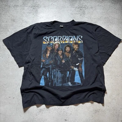Camiseta Escorpiones Años 90 Hombre Talla XL Rock Tees Vintage Logo Grande  Foto 1 de 4