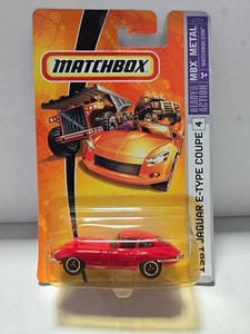 Matchbox 2006 MBX Metal #4 1961 Jaguar E-Type Coupe Red - Picture 1 of 2