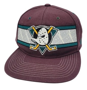Anaheim Mighty Ducks Zephyr Vintage Hockey Retro Logo Snapback OSFM Hat Cap - Picture 1 of 8