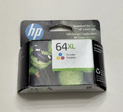 HP 64xl Tri Color Ink Cartridge - Sealed - Exp Feb/2026 - Image 1 of 4
