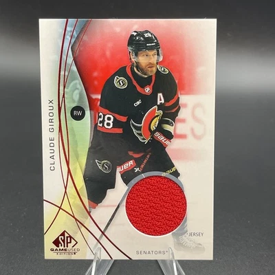 2024-25 SP Game Used Claude Giroux Red Jersey #97 - Image 1 of 4