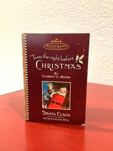 PUNZE WEIHNACHTSMANN Ornament "Twas the night before Christmas" Sammlung 2001 - Bild 1 von 5