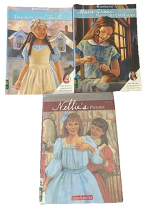 Cecile, Marie-Grace, and Nellie Book Lot of 3 American Girl Series PB Ex Library - Bild 1 von 8