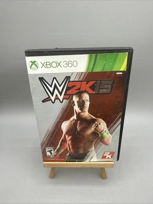 WWE 2K15 (Microsoft Xbox 360, 2014) Complete W/ Manual Wrestling - Image 1 of 3