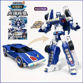 Golden Edition Tobot V Galaxy Detective Car Transform Robot Tachyon NO BOX