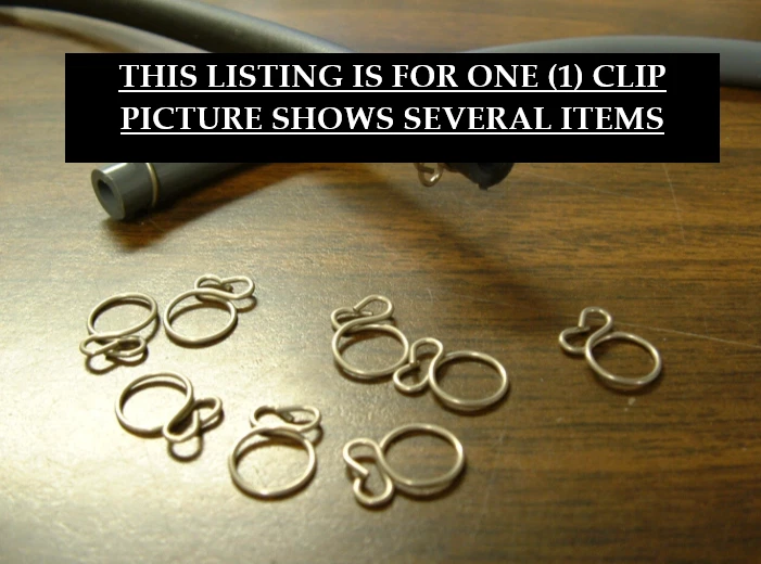 *OEM HONDA 1EA PARA CLIPS DE LÍNEA DE COMBUSTIBLE OD 8 MM (VENDIDO_CADA UNO) (8 MM/CLIP) 95002-02080 Foto 1 de 1