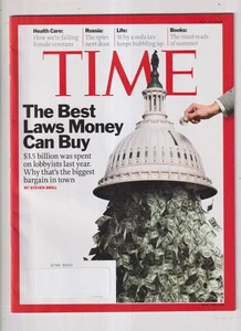 Time July 12, 2010 The Best Laws Money Can Buy, Health Care, Russia, Soda Tax, B - Imagen 1 de 1