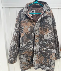 Duxbak VINTAGE Realtree Camo Hunting Mens 2 XL or 50-52. Made In USA - Picture 1 of 3