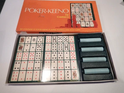 Juego de Cartas Keeno De Colección Cadaco Poker 1977 Completo Foto 1 de 4
