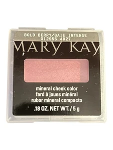 Mary Kay Mineral Cheek Color Bold Berry 0.18oz NUEVO 012956 - Imagen 1 de 2