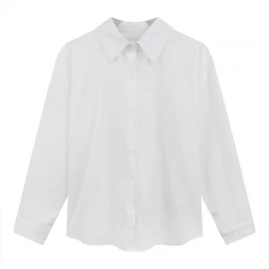 Sophisticated Women's Casual White Shirt with Comfortable Fit and Design - Picture 1 of 32