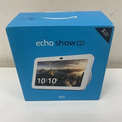 Amazon Echo Show 8 3rd Gen 8" Smart Display with Alexa White - Image 1 of 4