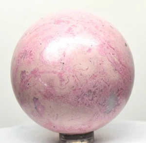 2.2" Rose Pink Rhodochrosite Sphere Polished Natural Gemstone Mineral Ball Peru - Picture 1 of 5