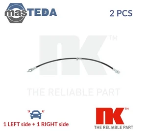 8545259 BRAKE HOSE LINE PIPE REAR NK 2PCS NEW OE REPLACEMENT - Picture 1 of 7