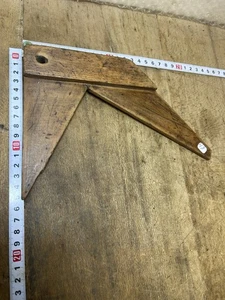 équerre Equerre d’onglet Bois old tool outil ancien Réf N.48 - Picture 1 of 6