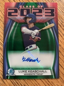 2023 Bowman Draft Luke Keaschall Class of 2023 Auto Refractor - #1 OF 99 🔥🔥 🔥 - Bild 1 von 2