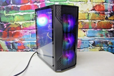 Custom Gaming Desktop PC Intel Core i7 3.40 Quad 16 GB SSD Nvidia GTX 1660 Super - Image 1 of 4