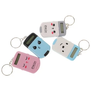 4Pcs Small Calculator Keyring Calculator Electronic Gift Kids - Picture 1 of 10