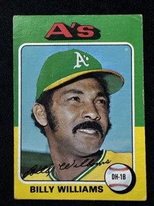 ⭐🦄 1975 Topps #545 Billy Williams - Jardinero de la Corte de los Cachorros de Chicago 🆓📦 - Imagen 1 de 2