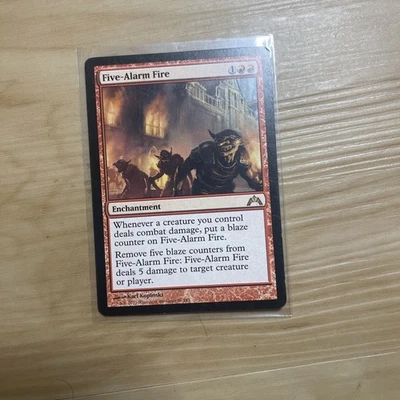 Magic the Gathering Five Alarm Fire 91/249 Gatecrash - Image 1 of 3