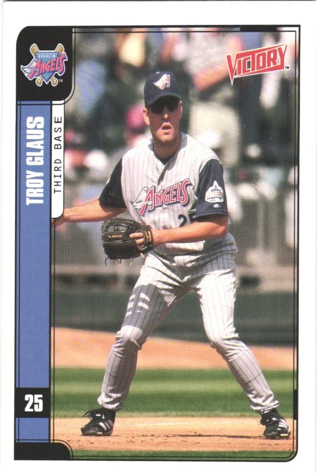 2001 Upper Deck Victory #1 Troy Glaus Anaheim Angels - Image 1 of 2