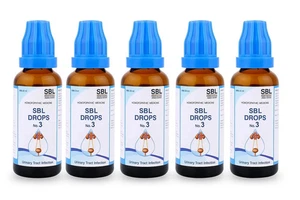 SBL Tropfen Nr.3 (30ml) 5er Pack homöopathische Tropfen versandkostenfrei - Bild 1 von 6