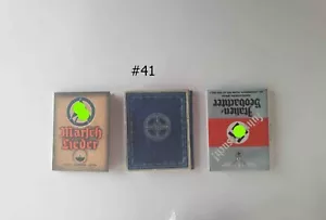 1/6 Maßstab DID 3R 2. Weltkrieg Zubehör 3 Miniatur Bücher Set2 - Bild 1 von 7
