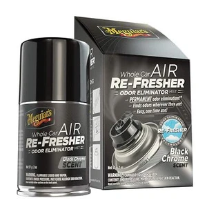 Meguiars G181302 Whole Car Air Re-Fresher Odor Eliminator, Black Chrome, 2 oz - Picture 1 of 5
