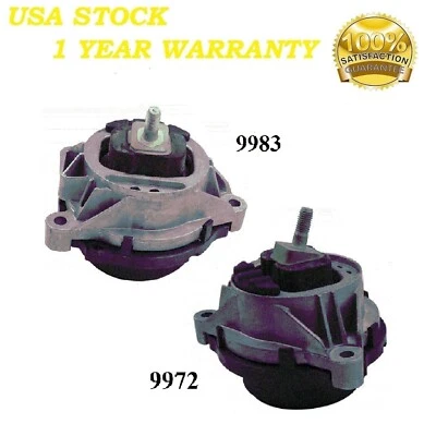 2 PIEZAS MONTAJE MOTOR DELANTERO L & R COMPATIBLE BMW 320I XDRIVE 2013-2018, 328I XDRIVE 2.0L Foto 1 de 4