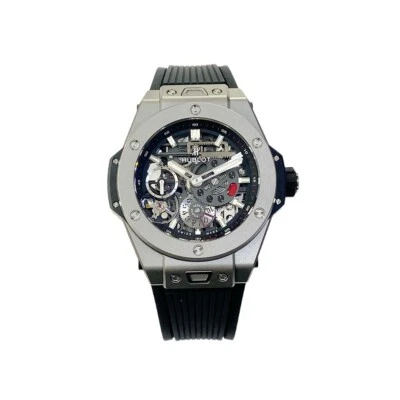 Hublot Big Bang Meca-10, 414.NI.1123.RX, 45mm, Titanium, Skeletonized Dial, B... - Image 1 of 4