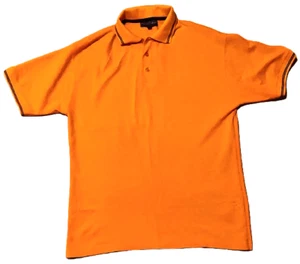 Richfield Herren Poloshirt Orange L 100% Baumwolle Kurzarm Freizeit Classic Fit - Bild 1 von 9